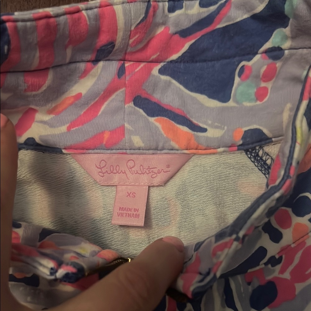 Lilly Pulitzer Multicolor Abstract Pullover - Picture 2 of 3
